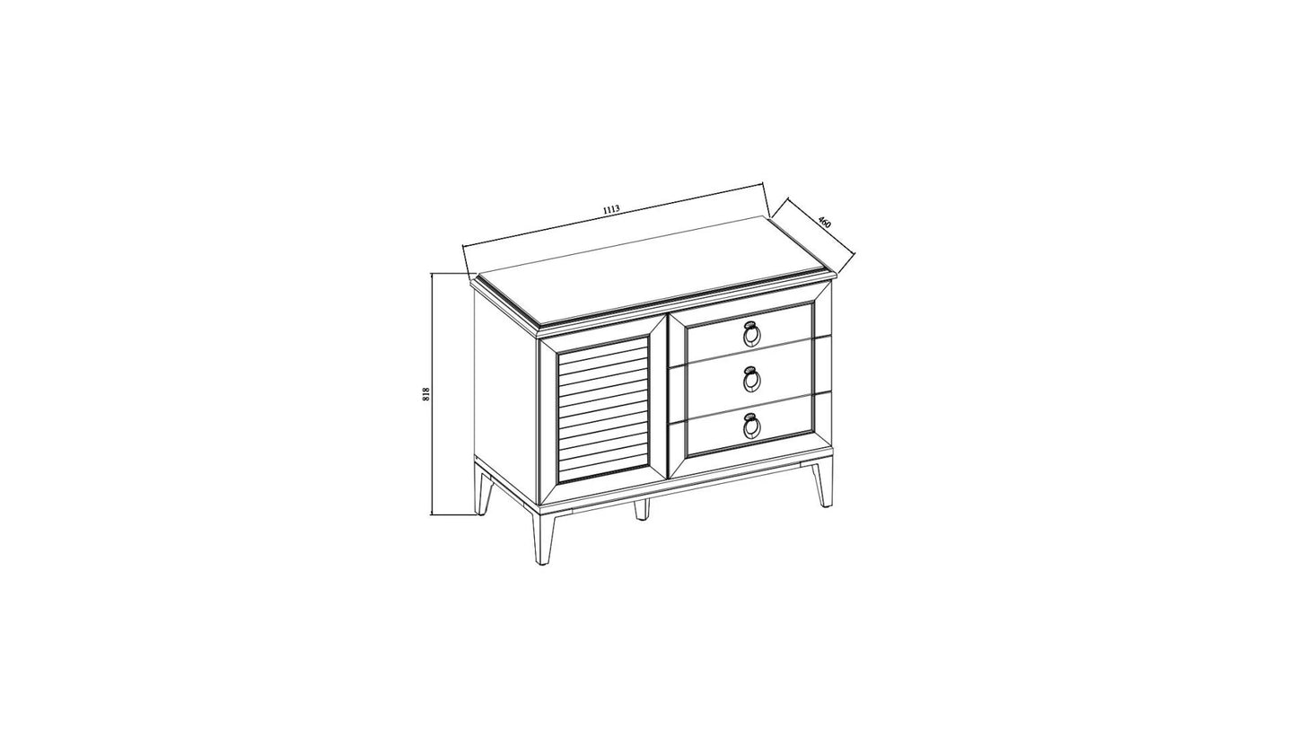 VILZA BEDROOM SET