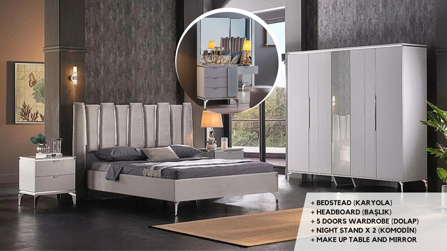 Loretto Bedroom Set 5 doors