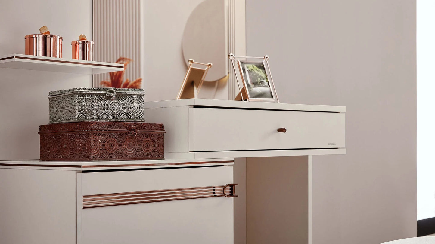 Nadia Bedroom Set - 5 Doors (💐Spring Fest)