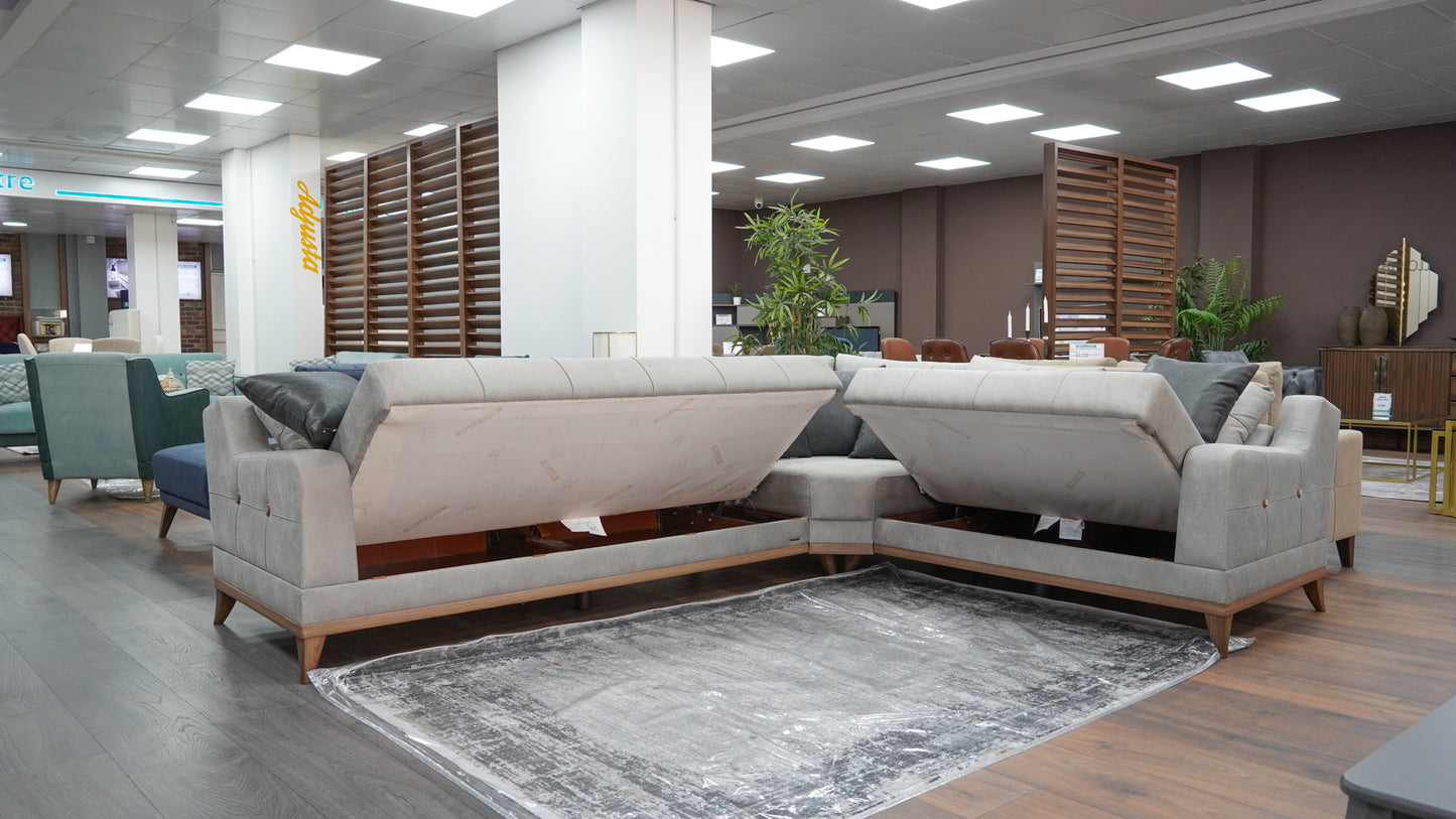 Aden Corner Sofa Bed Plus