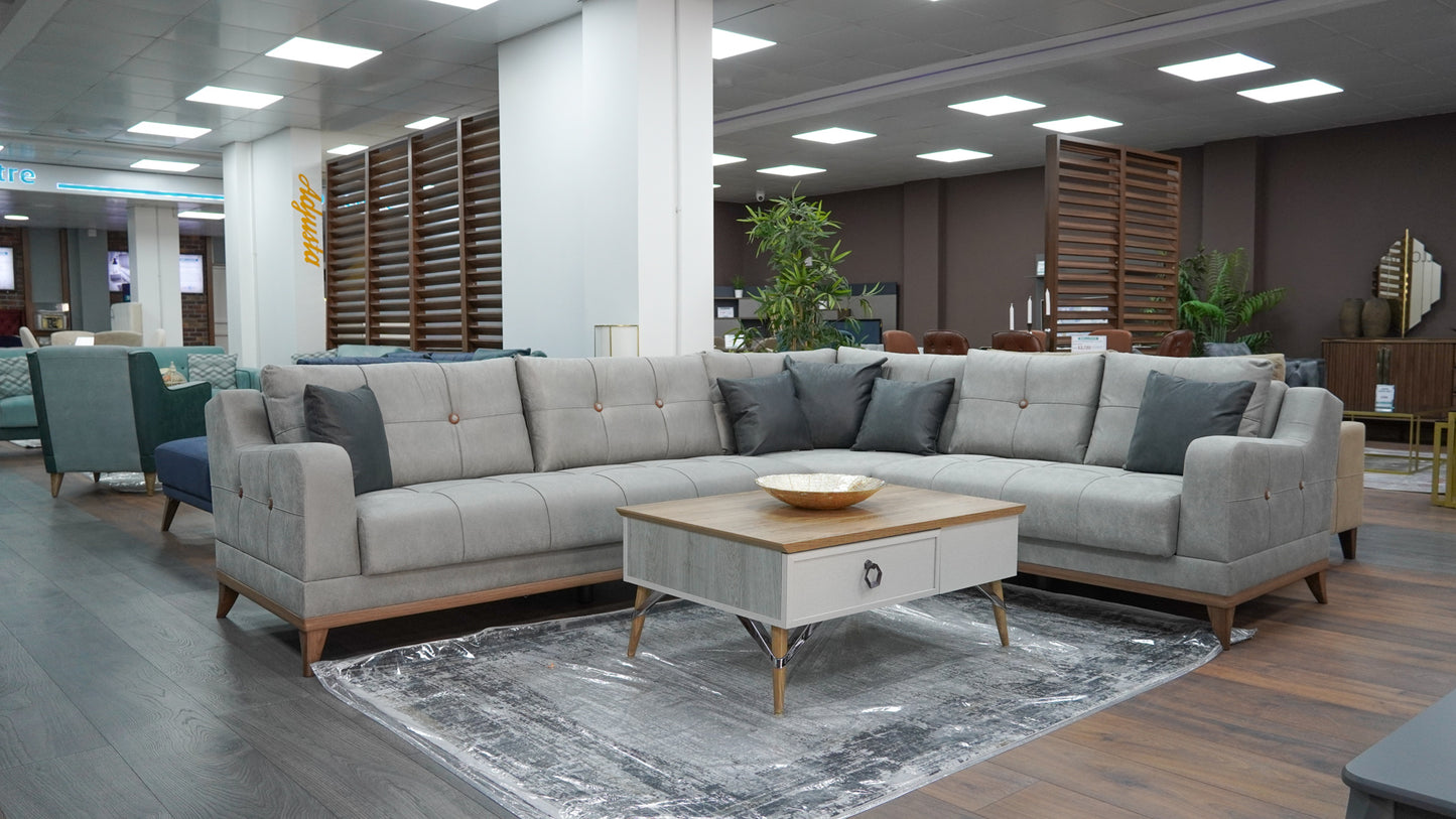 Aden Corner Sofa Bed Plus