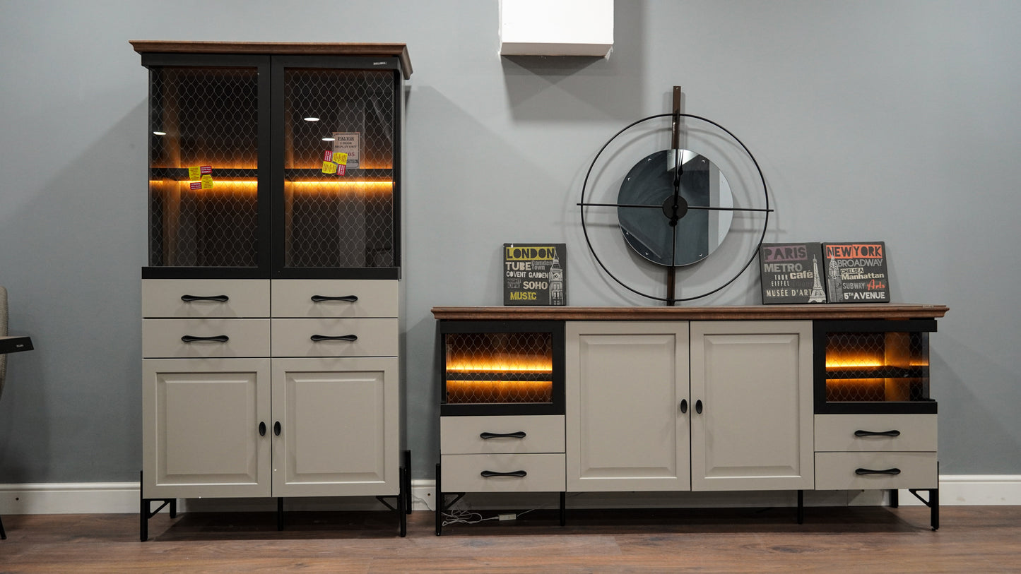 Palvin Buffet and Display Cabinet