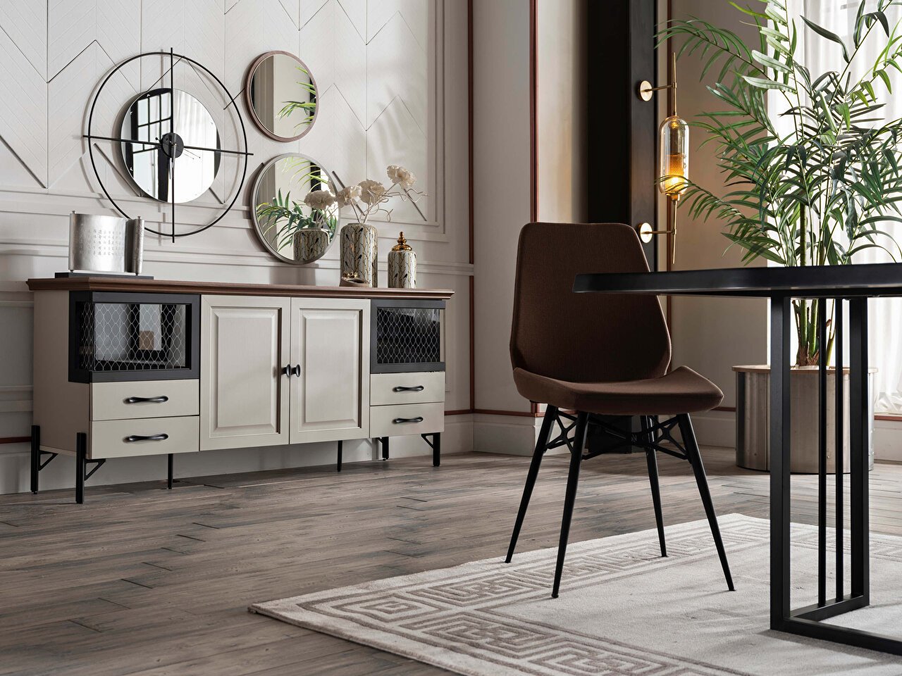 Palvin Buffet and Display Cabinet