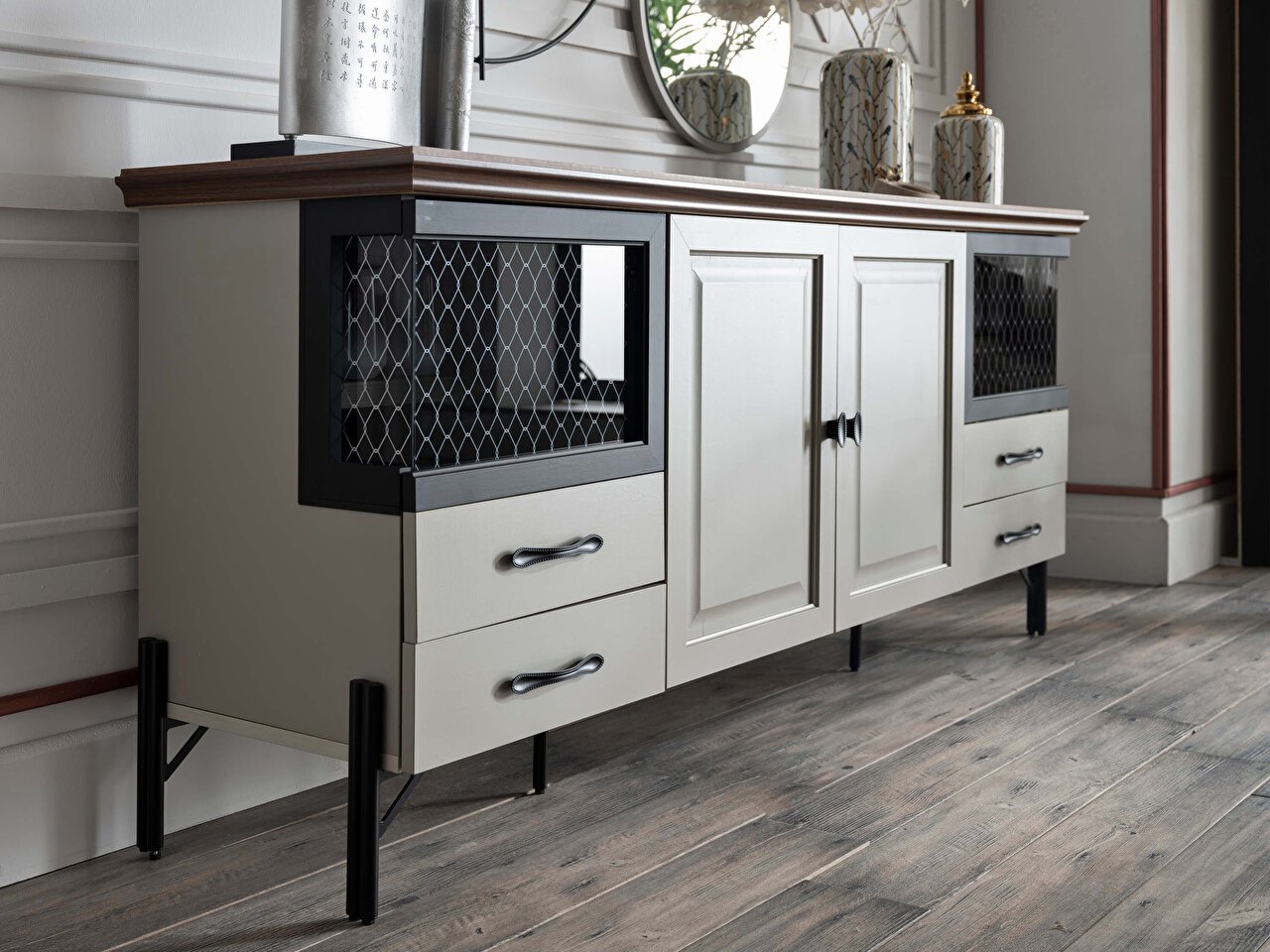 Palvin Buffet and Display Cabinet