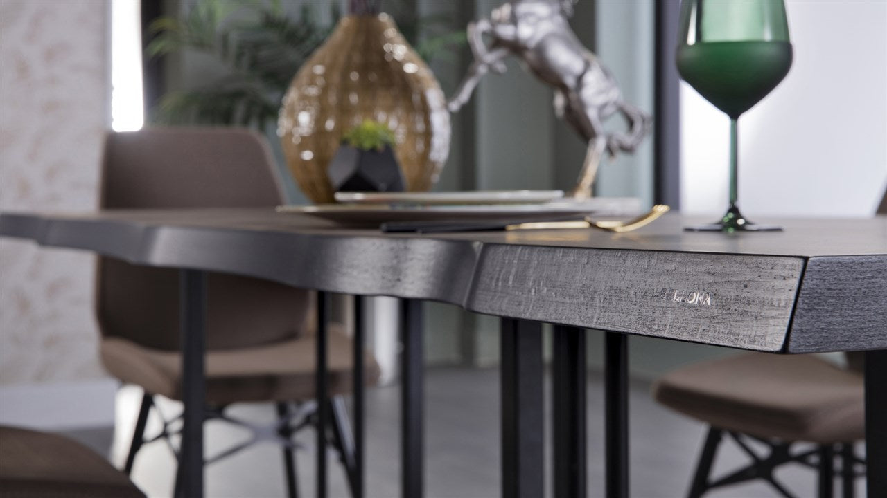 Palvin Dining Table + 6 Chairs