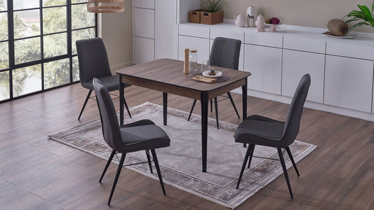 Kolin Extendable Table (Kitchen) + 4 Chairs