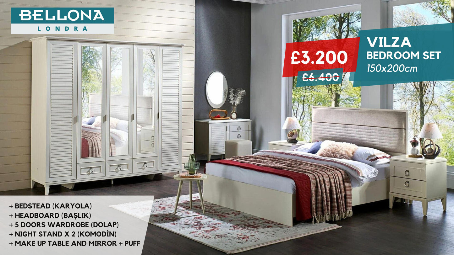 VILZA BEDROOM SET