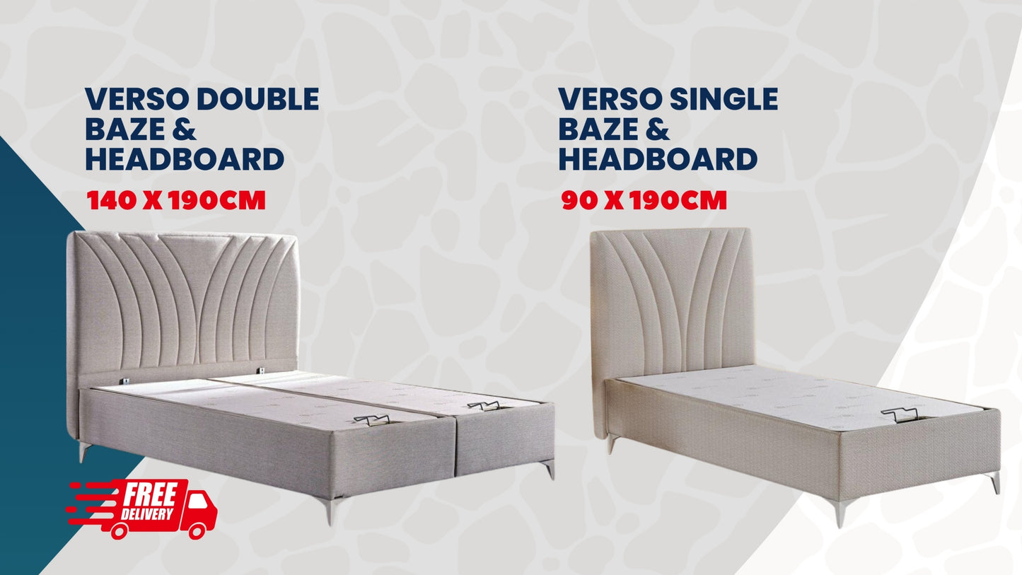 Verso S Single Bed Set (Complete Ottoman Bed Set)
