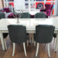 Gravita Extendable Dining Table + 6 Chairs