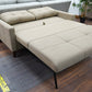 Sandro 2 Seater Sofa Bed - Mink Colour