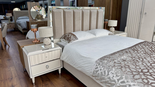 Gravita Bedroom Set - Ivory (Next Day Free Delivery)