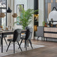 LUCIDA EXTENDABLE DINING TABLE + 6 CHAIRS