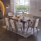 Mirante Extendable Dining Table + 6 Chairs