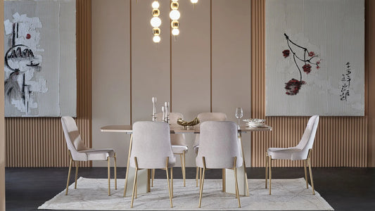 Montella Dining Table (+6 Chairs) (💐Spring Fest)