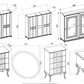 Pesaro Bedroom Set (Sliding Door) Display