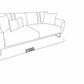 Mirante Sofa Bed 3 Seater x 2 Pcs