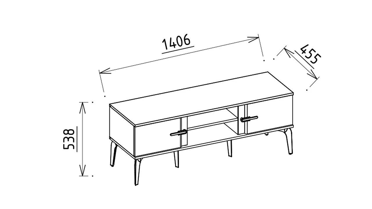 PALERMO TV STAND