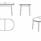 PRUVA EXTENDABLE TABLE (KITCHEN) + 4 CHAIRS