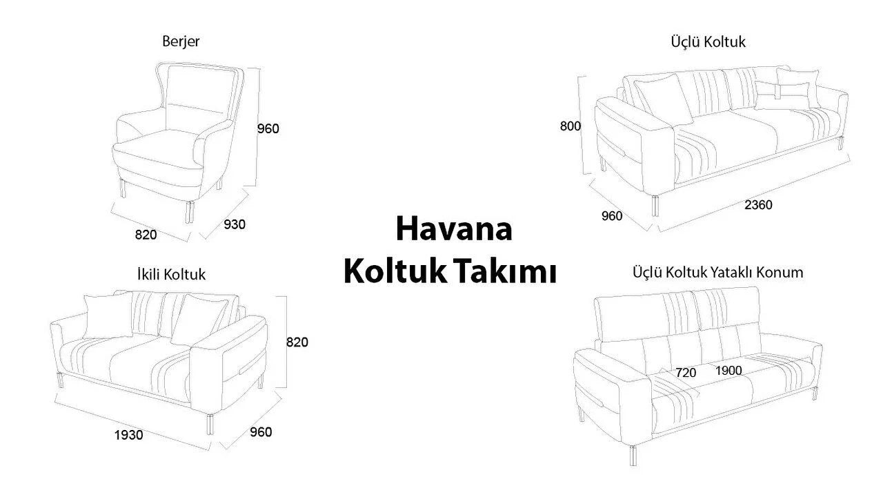 Havana Sofa Set