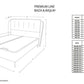 Premium Line Bed Set (Ottoman Complete Bed Set)