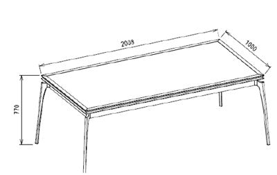 Montego Dining Table + 6 Chairs